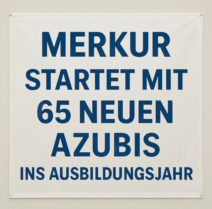 Merkur startet mit 65 neuen Azubis ins Ausbildungsjahr