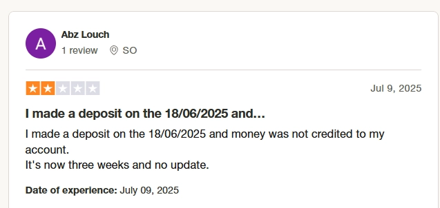 1xbet negative review