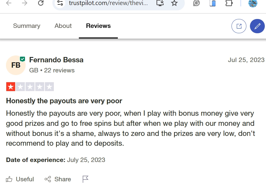 the vic review fernarndo