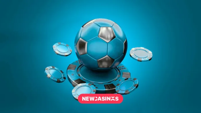 Unlicensed Gambling Ads Flood Premier League Opening Weekend Graphic showing a football on a pile of poker chips, with the New Casinos logo in the foreground.
