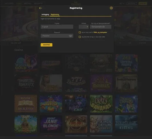 24K Casino Registration