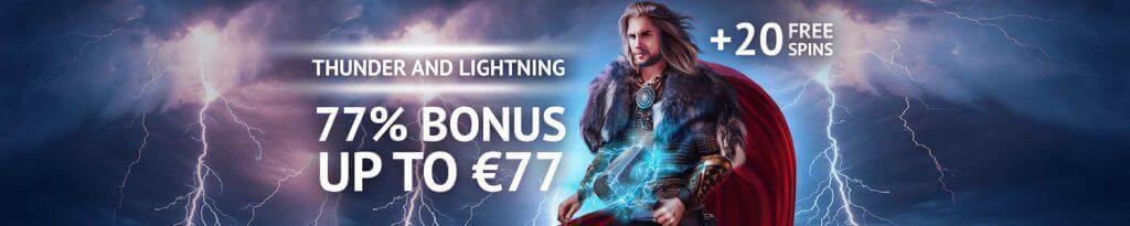 7 Gods Casino Bonus Banner