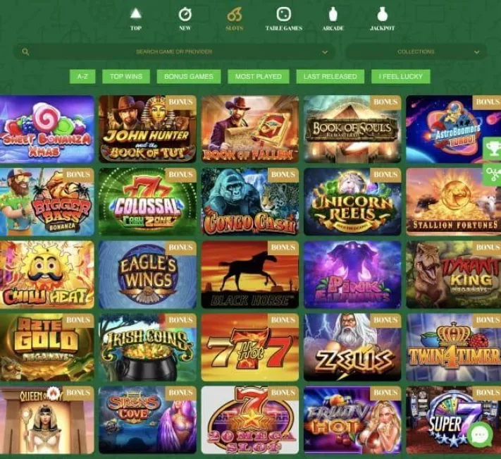 777 Stakes Casino games