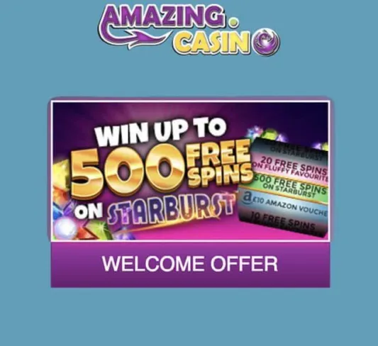 Amazing Casino Bonus