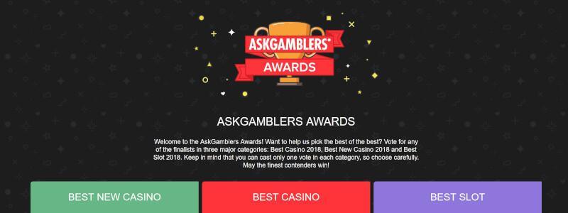 Askgamblers Awards Banner