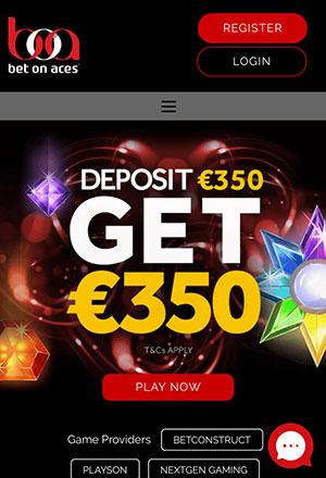 Bet On Aces Mobile