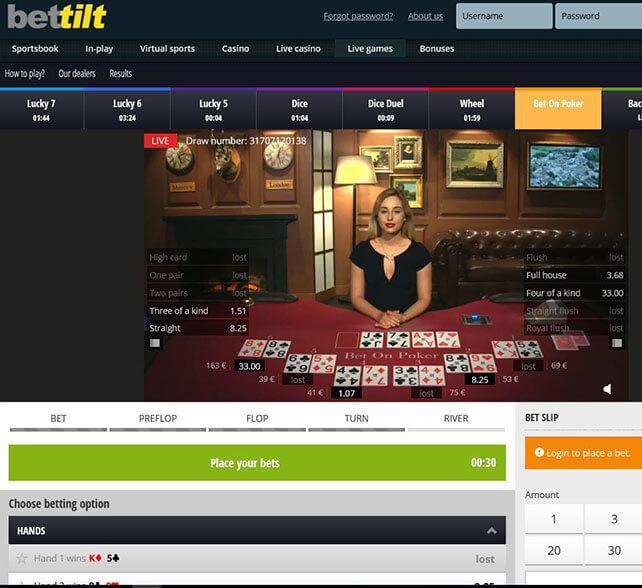 Bet Tilt