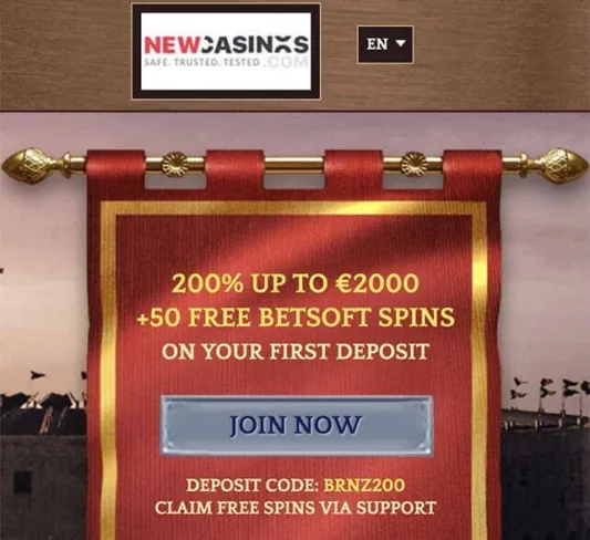 Bronze Casino Bonus