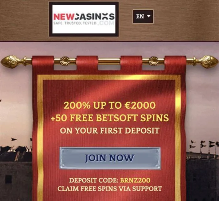 Bronze Casino Bonus