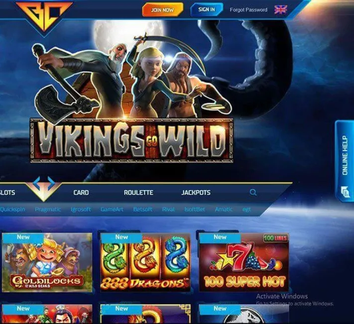 Buran casino homepage