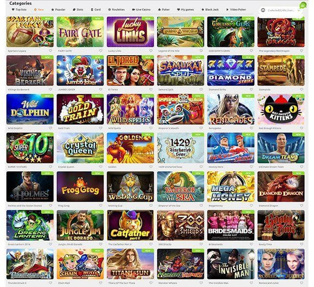 Cadoola Casino Games