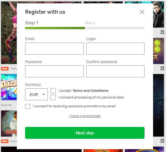 CampoBet Registration