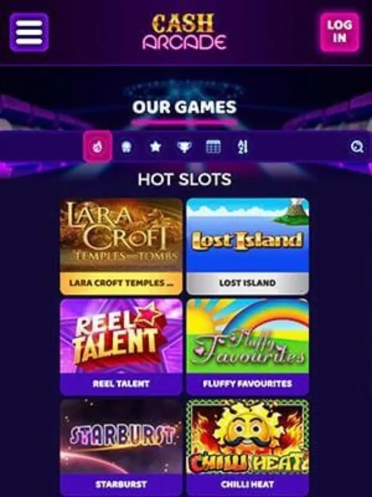 Cash Arcade mobile games