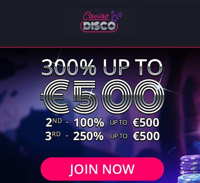 CasinoDisco Bonus