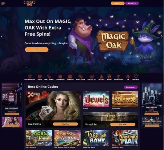 Casino765 homepage