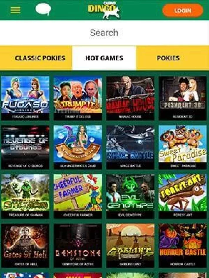 Casino Dingo Games