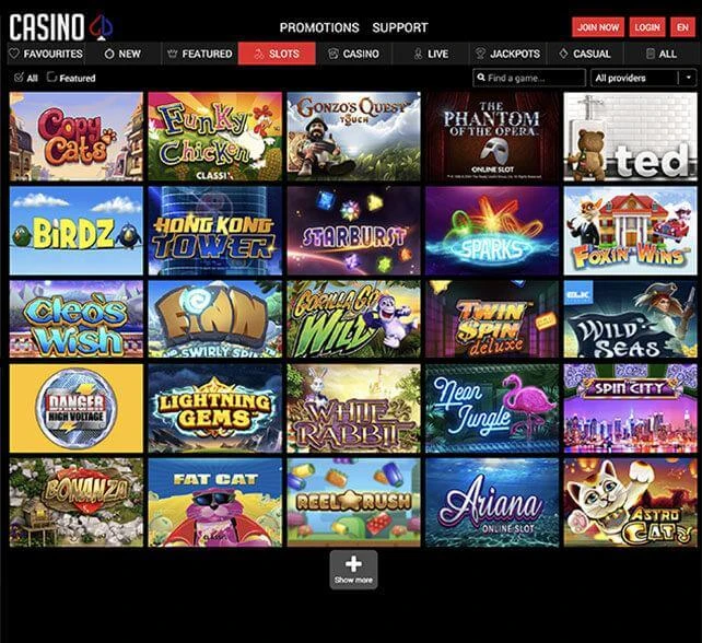 CasinoGB Games