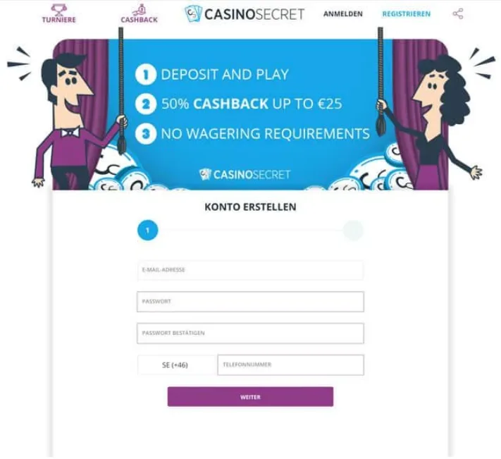 CasinoSecret Screenshot