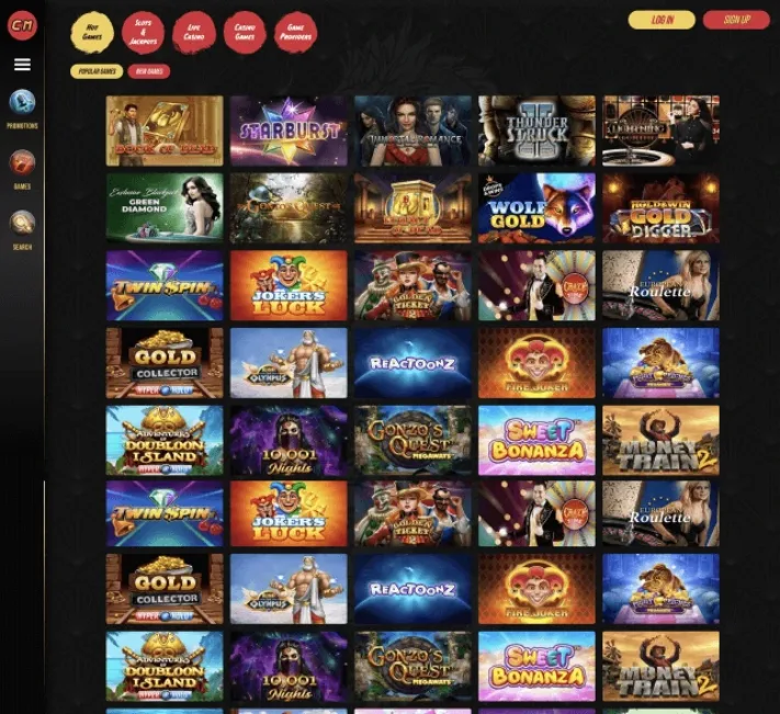 Casino Masters Review | 1.3k+ Games - Bonus up to €200 + 30 free spins