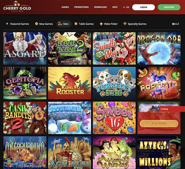 Cherry Gold Casino Games
