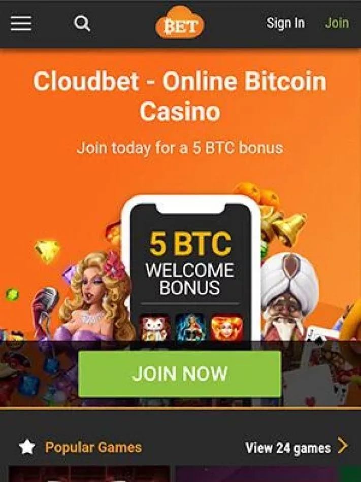 Cloudbet mobile