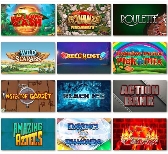 Clover casino Games