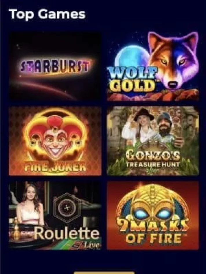 Club Riches Casino games on mobile