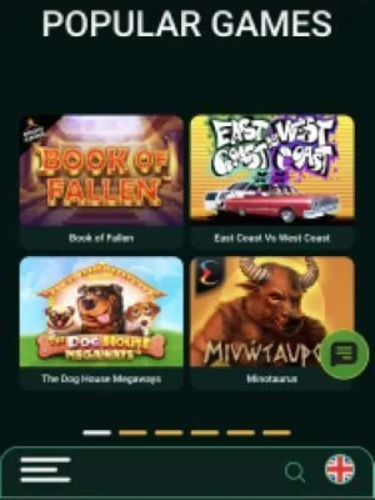 CryptoVegas Casino games on mobile