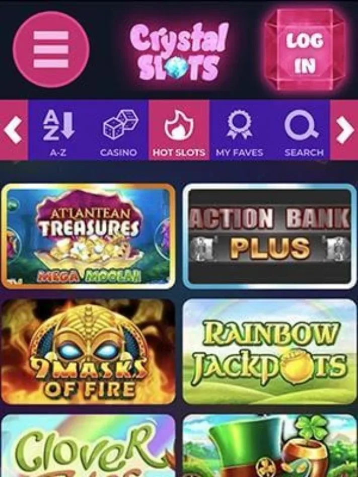 Crystal Slots Review | GRAB up to £400 + 50 Spins! | NewCasinos.com