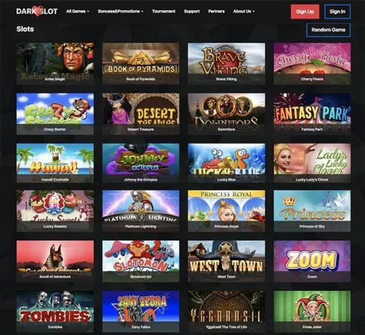 Dark Slot Casino Games