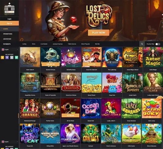 Das Ist Casino Homepage