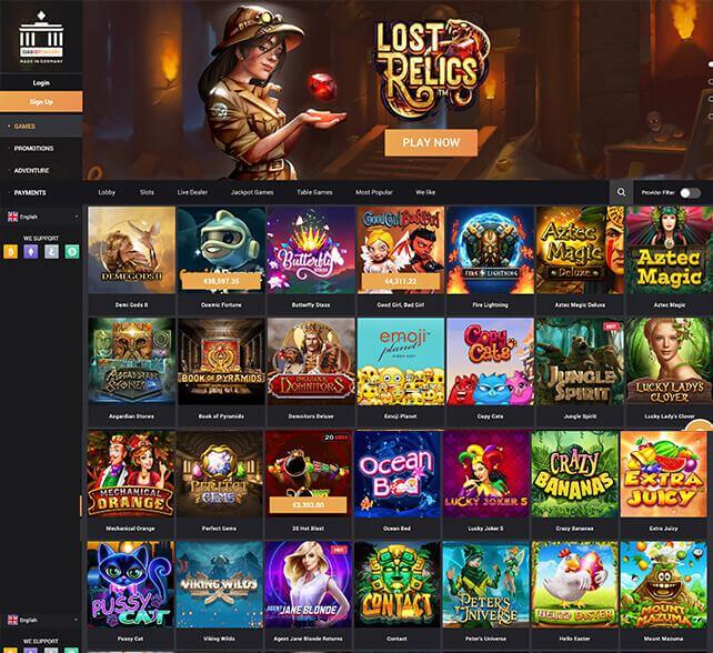 Das Ist Casino Homepage
