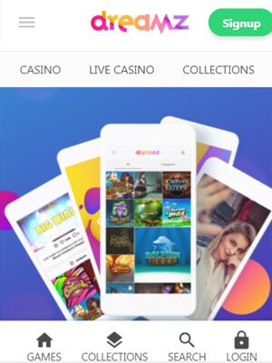 Dreamz Casino Mobile