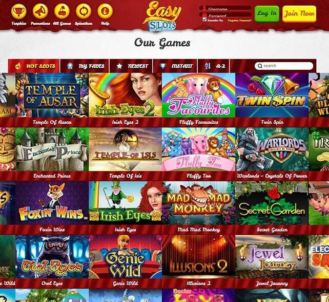 Easy Slots Casino Games Screenshot