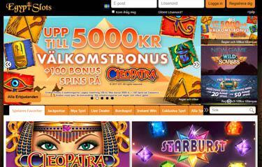 Egypt Slots's hemsida