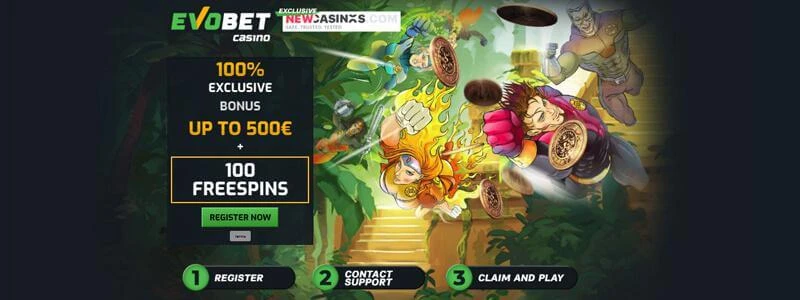 EvoBet exclusive free spins