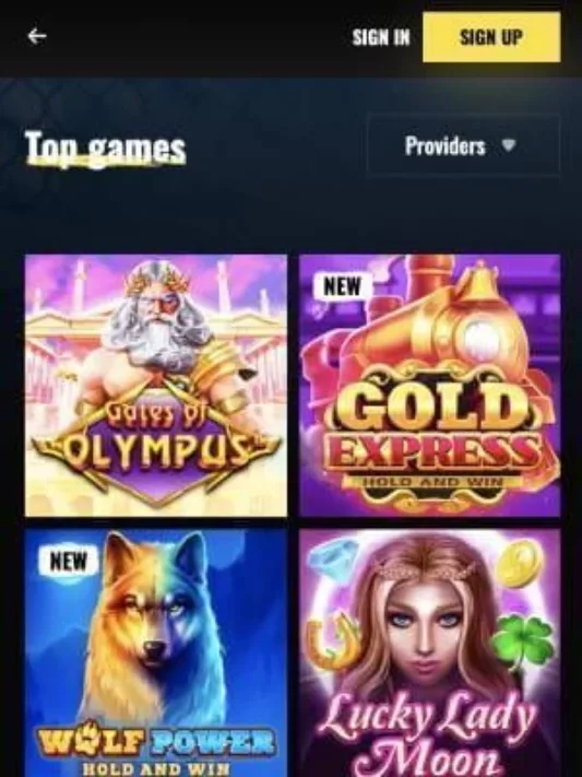 Fight Club Casino games on mobile