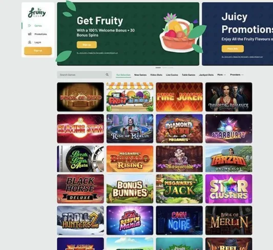 Fruity Casa game page
