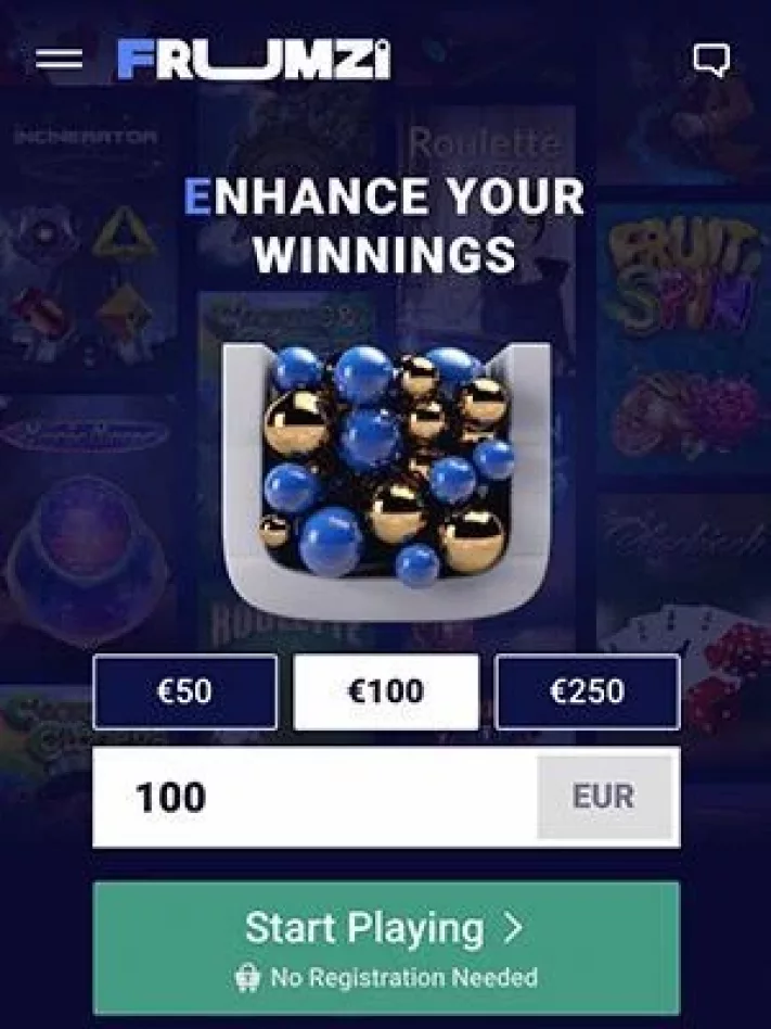 Frumzi Mobile Casino