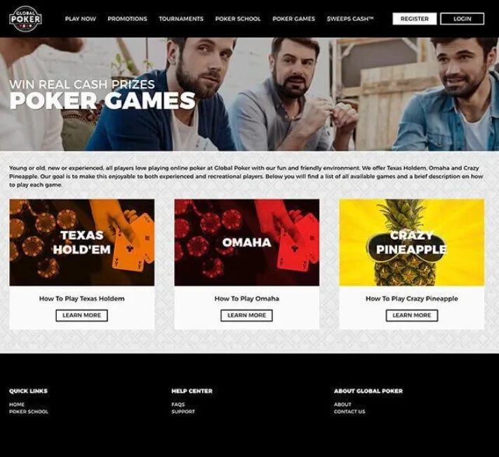 Global poker Games