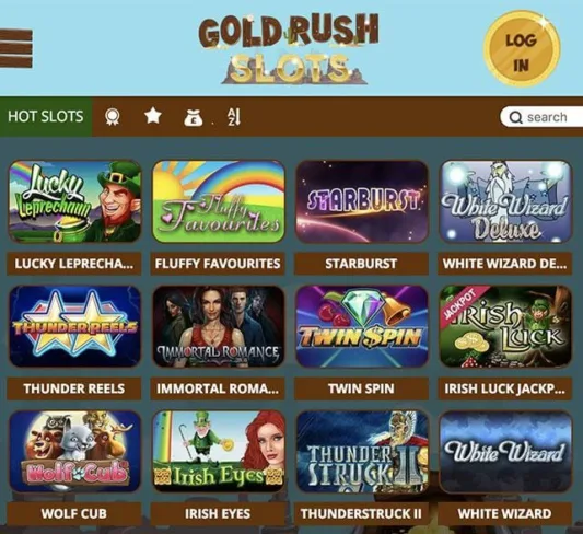 Gold Rush Slots Games
