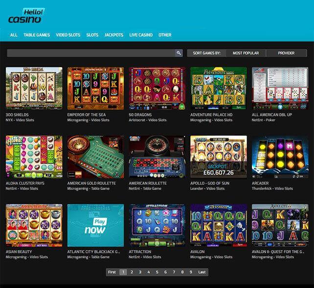 Hello Casino Games