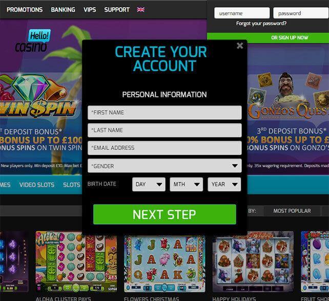 Hello Casino Mobile