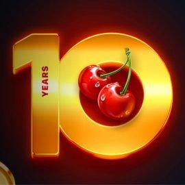 Playson Promo: 10 Years With a Bang! logo