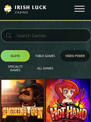 Irish Luck Casino Games