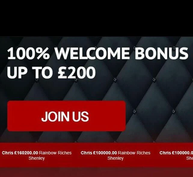 100% welcome bonus