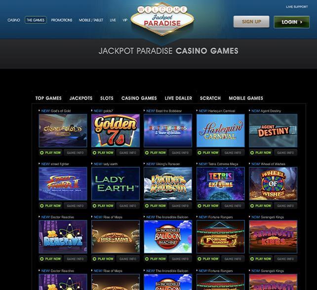 Jackpot Paradise Casino
