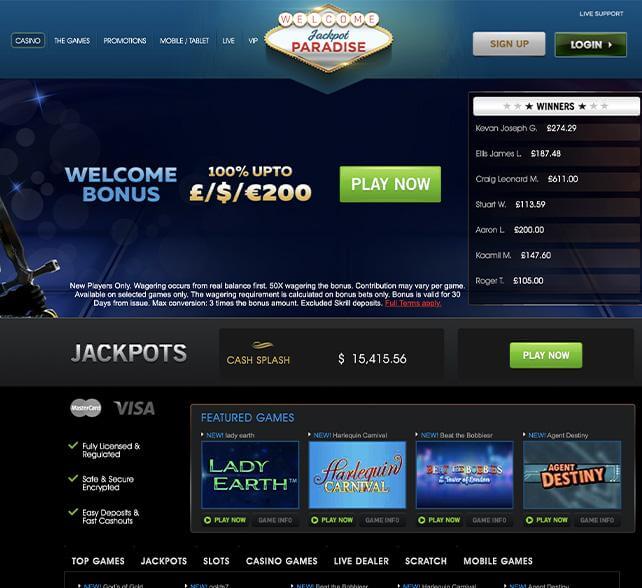 Jackpot Paradise Casino