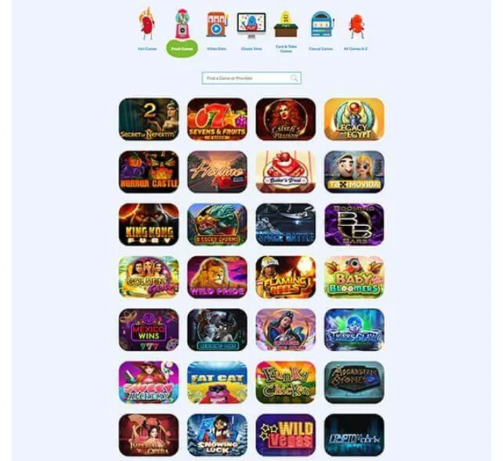 Jelly Bean Casino Games