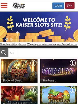 Kaiser Slots Casino Erfahrungen